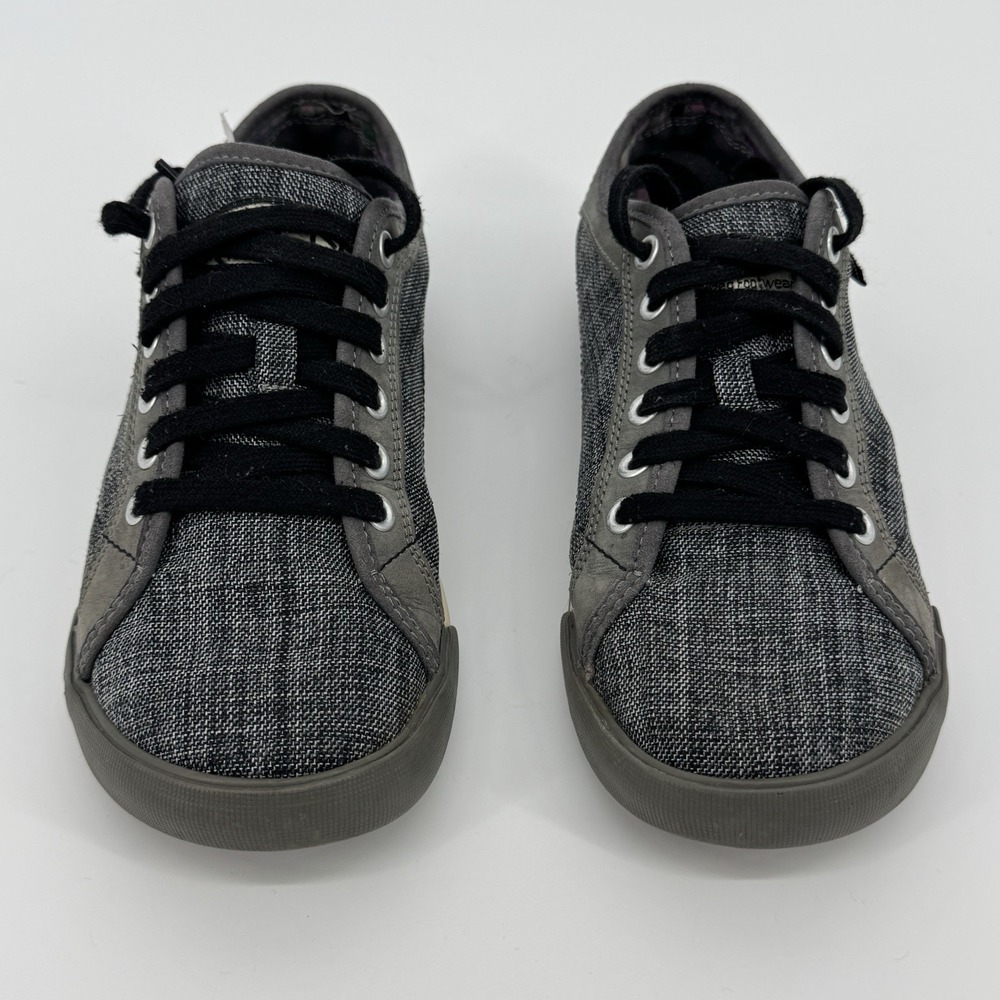 KEEN Arcata Sneakers Womens Size 8 Gray Denim Canvas Upper Lace Up Casual Travel - Picture 2 of 10